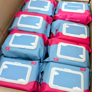 Emballage vert naturel le plus pur nouveau-né compressé lingettes logiques écologiques pour bébé sensibles non parfumées - Product Image 1