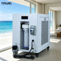 Enfriador de Baño de Hielo Inteligente con Control WiFi, R410A, 0.5HP, Automático, de Alta Productividad, con Bomba de Compresor y Motor, Modos de Calefacción y Refrigeración