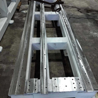 Fabrication sur mesure OEM en acier au carbone, structure de soudage en acier, machines d'automatisation industrielle certifiées ISO9001, marque Refine
