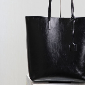 Bolsos de Mujer Personalizados de Lujo y Versátiles, de Gran Capacidad, Negros, Importados, de Piel Encerada, Bolsos de Mano para Mujer - Product Image 3