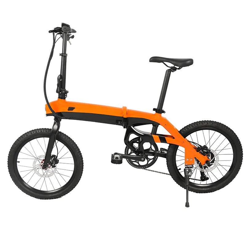 Max Loading City Ebike Eu Warehouse Lightweight e Bike Folding Electric Bike City Ebike with LCD Display