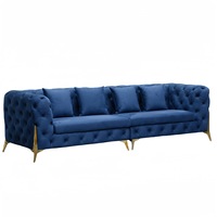 Sofá Royal Chesterfield, muebles de origen turco, todos los tamaños, diseño de cuero, tela de terciopelo, tela personalizada 3 2 1, esquina de asiento