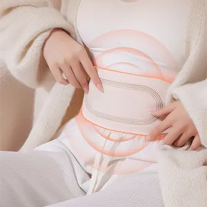 latest stomach vibrating slim for women shaper heated massaging belt