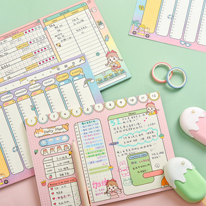 Agenda Kawaii para notas escolares, planificador diario - Product Image 5