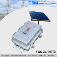 Système d'alarme antivol en alliage d'aluminium à énergie solaire GSM pour transformateur électrique avec portée de détection de 100 à 200 m