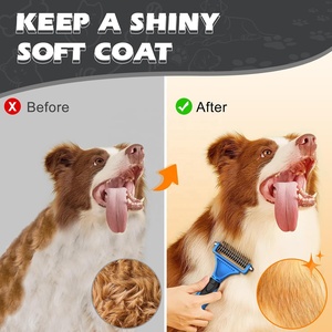 Herramienta Profesional de Acero Inoxidable para Desenredar el Pelo de Perros y Gatos, con Diseño Personalizado - Product Image 3