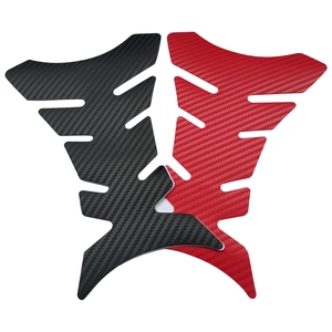 Custom tankpad espina de pescado de fibra de carbono mate almohadilla del tanque de combustible de la motocicleta <span class=keywords><strong>pegatinas</strong></span> - Product Image 1