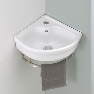 Meuble de salle de bain moderne de haute qualité, lavabo mural, vasque en céramique, lavabo d'<span class=keywords><strong>angle</strong></span>, lavabo pour se laver les mains - Product Image 2