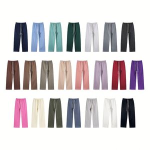 Pantalon de survêtement unisexe vierge en coton molletonné 355 g/m² de haute qualité, style vintage, doublure polaire, collection automne-hiver, vente en gros - Product Image 5