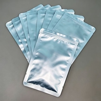 Sacs en aluminium haute barrière, pochettes en plastique métallisé avec fermeture thermoscellée, emballage anti-lumière et anti-humidité pour les collations