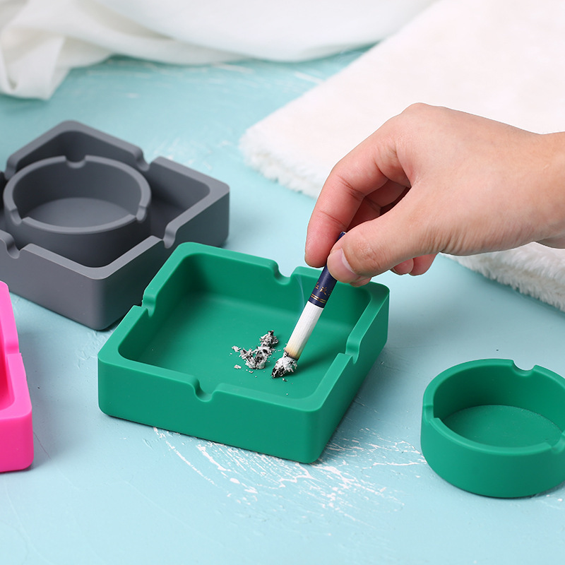 Пепельница для сигарет белая керамическая для мужчин и женщин, пепельница для улицы и в помещении, пепельница для курительного стола для дома и офиса