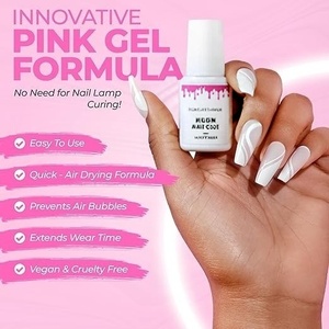 <span class=keywords><strong>Pegamento</strong></span> <span class=keywords><strong>para</strong></span> <span class=keywords><strong>Uñas</strong></span> Postizas de Secado Rápido y Ultra Fuerte - 7ml |   Secado Rápido, Ultra Resistente - Product Image 2