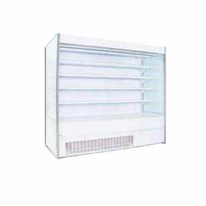 Vitrine réfrigérée commerciale de fruits et légumes de rideau aérien de double de matériel de réfrigération - Product Image 2