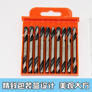 Foret hélicoïdal en acier à grande vitesse, tige droite, 3, 3.2, 4, 5, 5.2mm, pour perçage du métal, finition oxyde noir - Product Image 1