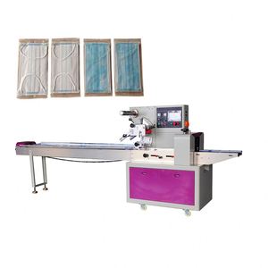Máquina automática de alta velocidad para embalaje de galletas, <span class=keywords><strong>pan</strong></span>, helado <span class=keywords><strong>y</strong></span> <span class=keywords><strong>Chocolate</strong></span> - Product Image 1