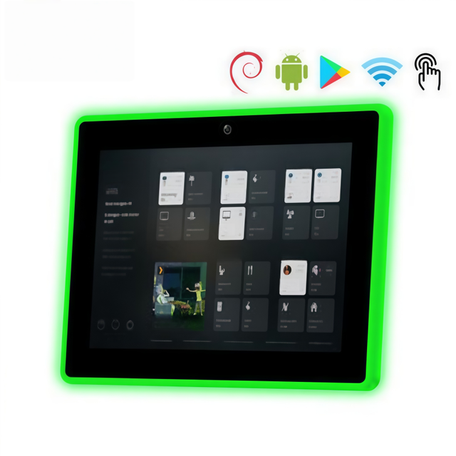 Smart Home IP65 Agency OEM 15.6 Inch Wall-Mounted Android Display Relay RS232 RJ45 Automation Control Tablet Panel