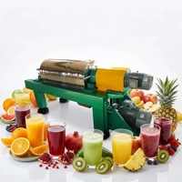 LW220 3 Fasa Horizontal Decanter Centrifuge SS304 Pemisah Otomatis Kontinu Minyak Air Padatan untuk Air Limbah Minyak Zaitun Biodiesel