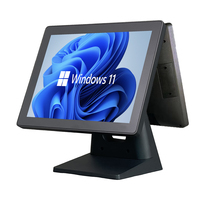 Plusieurs styles double écran tactile capacitif tout-en-un POS Machine à écran tactile Caisse enregistreuse POS System