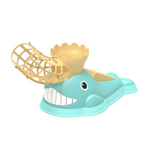 Jouet de baseball pour enfants en forme de baleine, avec lanceur au pied, pour jeux intérieurs et extérieurs, en plastique PP - Product Image 3