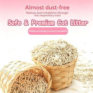 Litière pour chat en tofu biodégradable avec bentonite, contrôle des odeurs, agglomération rapide, faible poussière, sûre et écologique pour les chats - Product Image 5