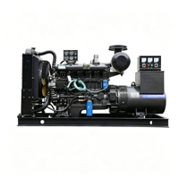 Groupe électrogène diesel refroidi par eau à châssis ouvert 300 kW 375 kVA, triphasé 50/60 Hz, ATS en option, groupe électrogène de secours industriel