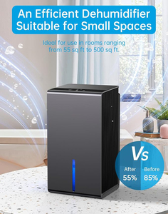 <span class=keywords><strong>Deshumidificador</strong></span> Pequeño para Dormitorio, Baño, RV con Apagado Automático, Deshumidificadores Compactos y Silenciosos para Habitación, Hogar, Armario, Lavandería - Product Image 4