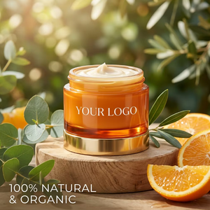 Crema Facial con Vitamina C Orgánica Natural, Antiarrugas, Tratamiento para el Acné y Manchas Negras, Blanqueadora e Hidratante para Todo Tipo de Piel, Personalizable - Product Image 1