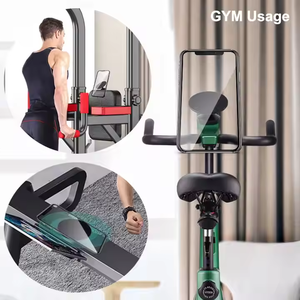 Factory Direct Dual Magnetic Mobile Stents <b>PC</b> Material Portable Gym Phone <b>Stand</b> Desk-Use Cellphone Holder with Grip Feature - Product Image 4