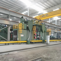 Machine de sablage à billes de haute qualité pour le nettoyage et l'élimination de la rouille sur les structures en acier