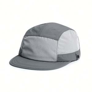 Gorra de béisbol de ala corta de secado rápido de verano para hombre, gorra de béisbol de bloqueo de Color transpirable para deportes al aire libre de 5 paneles - Product Image 6