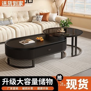 Vintage Style <b>Coffee</b> <b>Table</b> Wood Top Wrought Iron Frame Minimalist Design For Small Apartments And Balconies - Product Image 3