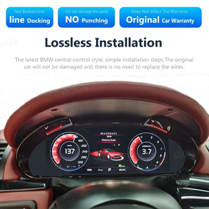 AOONAV Car LCD Digital Cluster For Maserati GranTurismo GT GC 2007-2018 Instrument Dashboard Panel Virtual Speedometer Display - Product Image 4