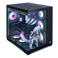 Nouvelle arrivée, boîtier de PC pour jeux Steel Shadow EX SPCC, tour moyenne, prend en charge les cartes mères ITX/M-ATX/ATX, refroidisseur CPU 360 mm