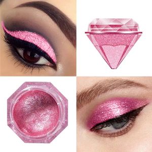 Sombra de ojos personalizada OEM fabricantes de cosméticos resistente al agua de larga duración 6 colores brillo diamante sombra de ojos Etiqueta Privada - Product Image 3