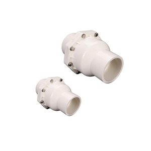 Clapet anti-retour à double union en PVC personnalisé-Clapet anti-retour de type oscillant pour tuyaux de pression Clapet anti-retour vertical Pvc - Product Image 4