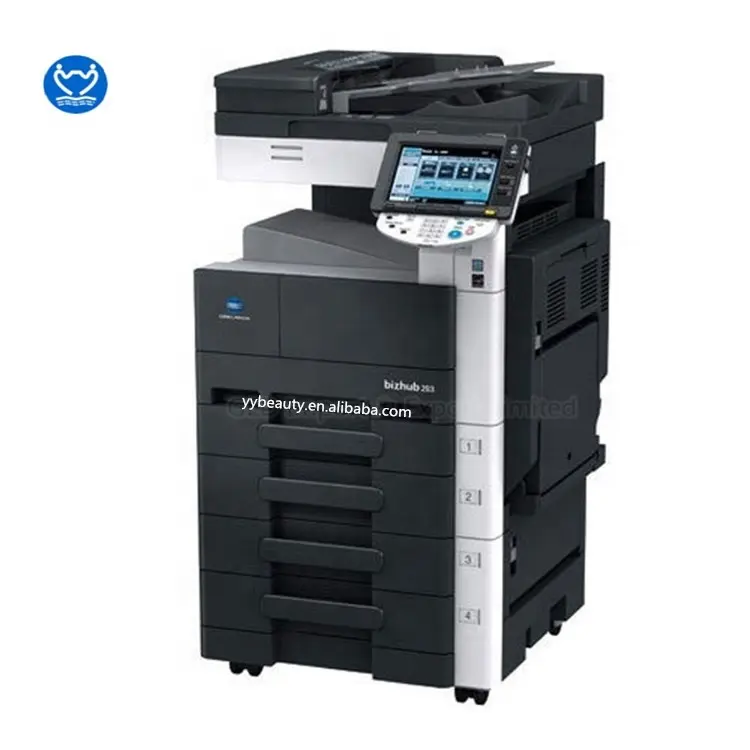 Harga Pabrik Guangzhou Mesin Hitam dan Putih Memakai Printer A3 A4 Copier untuk Konica Minolta Bizhub 363 Pabrikan Ulang Dijual