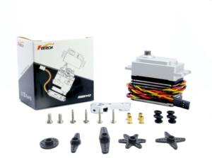 50kg 60kg Brushless Digital Servo HV Grand Couple En Acier Engrenage En Métal Étanche IP66 Moteur pour RC Voiture Xmaxx Crawler Robot Pièces - Product Image 6