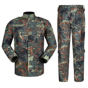 DF B77 ACU <b>Camouflage</b> Uniform Set Tactical Jacket And Pants Polyester Woven Tear Resistant Outdoor Style - Product Image 1