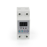Régulateur de tension numérique intelligent série NIN NP3, protecteur de tension automatique, relais SVC, monophasé AC, tension industrielle