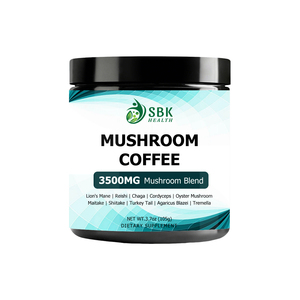 Hot Mushroom Coffee Powder Support Custom Reishi Mushroom Supplement Extract and Mineral Elements Powder Coffee - Product Image 1