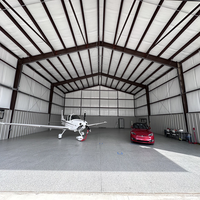 Hangar en structure métallique, bâtiment métallique personnalisable pour hangars et installations de stockage