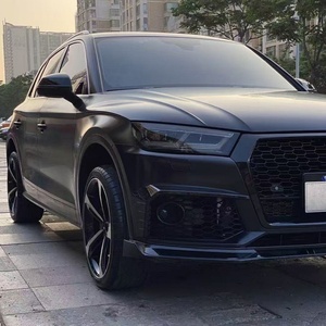 Kit carrosserie de pare-chocs avant sport Audi Q5/Q5L 2018-2020 avec feux antibrouillard, installation par vis, ajustement universel - Product Image 4