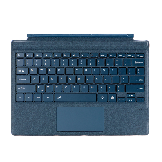 Wireless Keyboard Touchpad for Microsoft Surface Pro 3/4/5/6/7/7 Plus Tablet Magnetic Attachment Scissor Operation Style New
