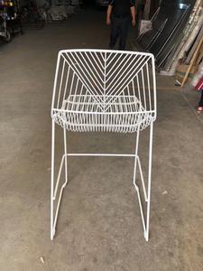 Sedia impilabile per sgabello da Bar in ferro metallico per noleggio eventi - Product Image 3