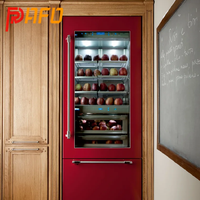 Îlot de cuisine en bois massif de style moderne personnalisé de luxe Refor avec base automatique