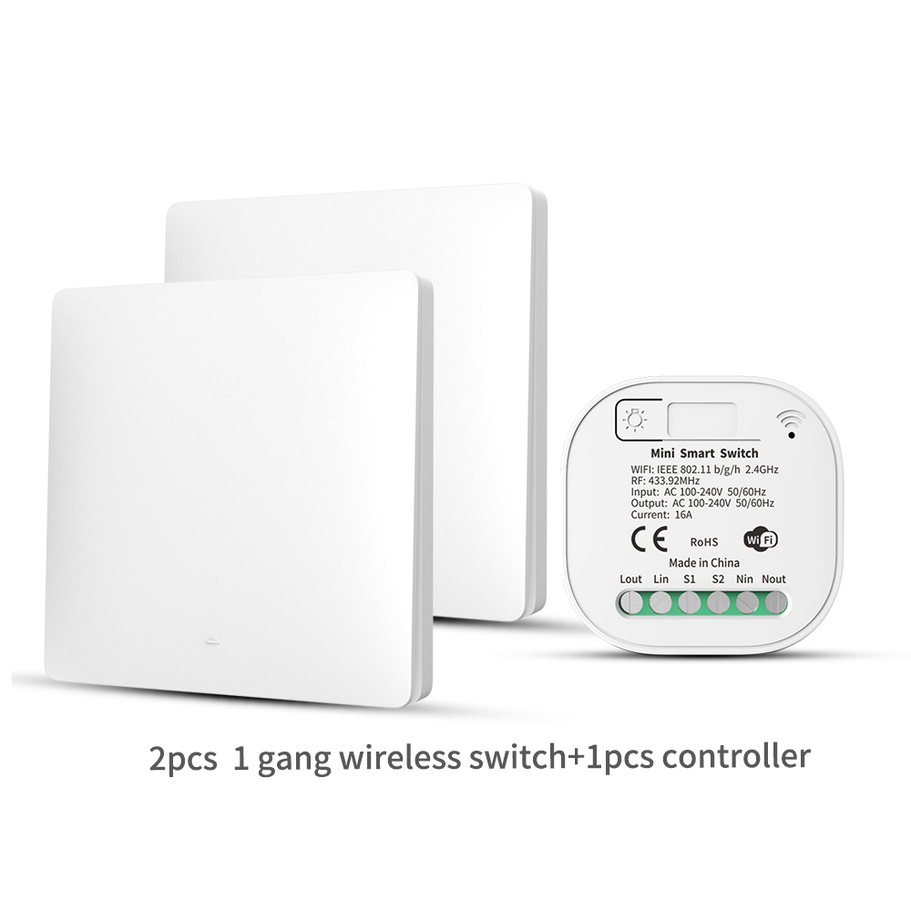 2*1gang 1Receiver-W
