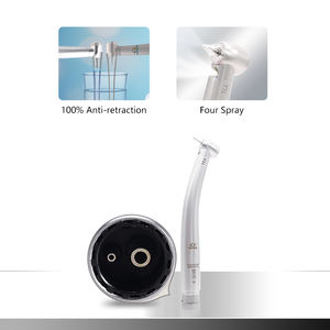 Pieza de mano de alta velocidad Dental de acero inoxidable LED profesional con rociador de agua de 4 agujeros y función antisucción - Product Image 4