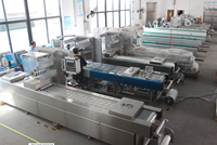 Machine d'emballage thermo pour le fromage, machine d'emballage sous vide pour le beurre, machine d'emballage thermoformage automatique pour la viande, les dattes, le poisson