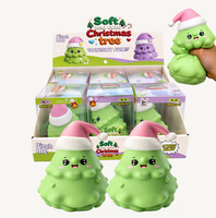 Jouet Squishy Géant Arbre de Noël 16 cm – Anti-stress et Fidget – Coffret Cadeau Promotionnel