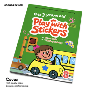 Jouets uniques pour enfants sur mesure les plus vendus, y compris des autocollants, des livres de <span class=keywords><strong>coloriage</strong></span>, reliure parfaite, couverture souple, impression offset - Product Image 1
